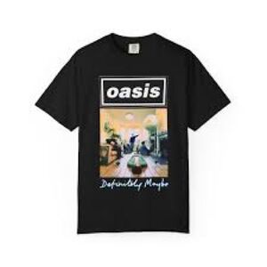Oasis Definitely, Maybe Graphic T-Shirt Size Large